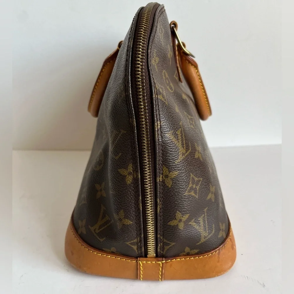 Louis Vuitton Alma Handbag Monogram Canvas France
